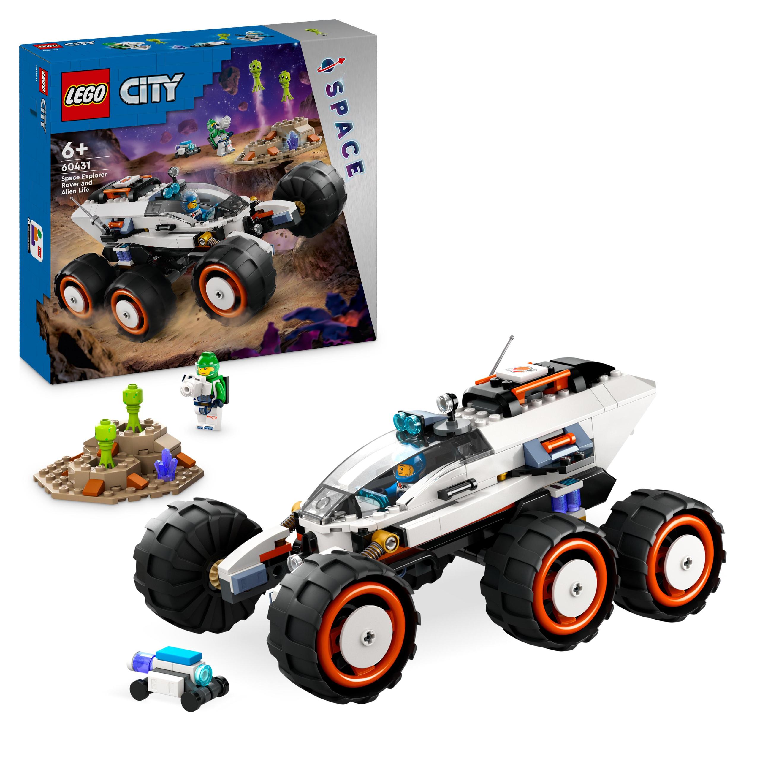LEGO City 60431 – Vesmírne vozidlo a výskum vesmírneho života